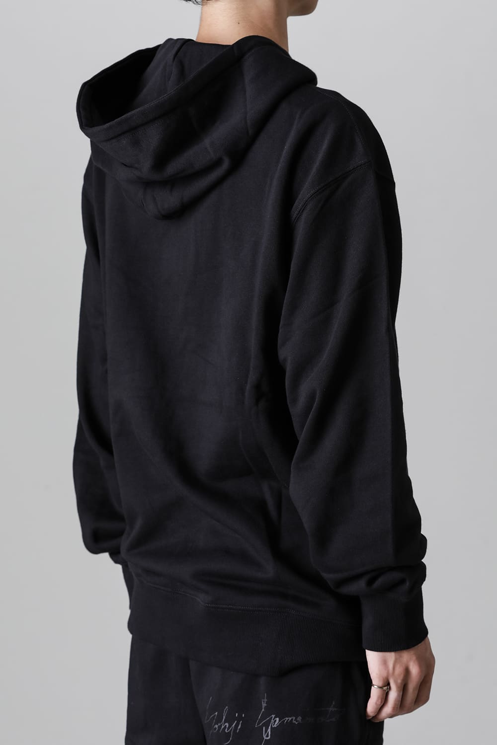 New Era × Yohji Yamamoto Signature Logo Sweat Pullover Hoodie