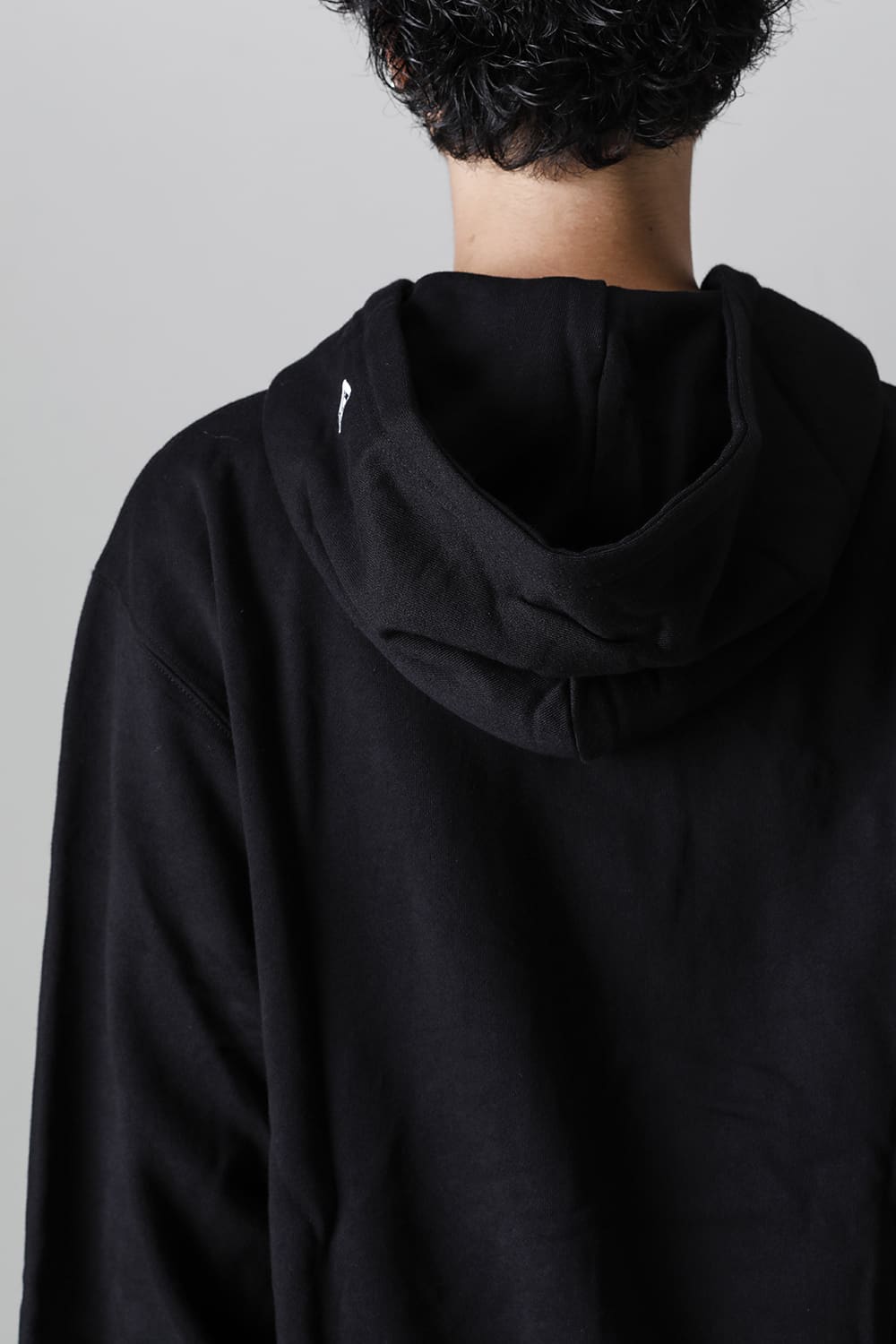 New Era × Yohji Yamamoto Signature Logo Sweat Pullover Hoodie