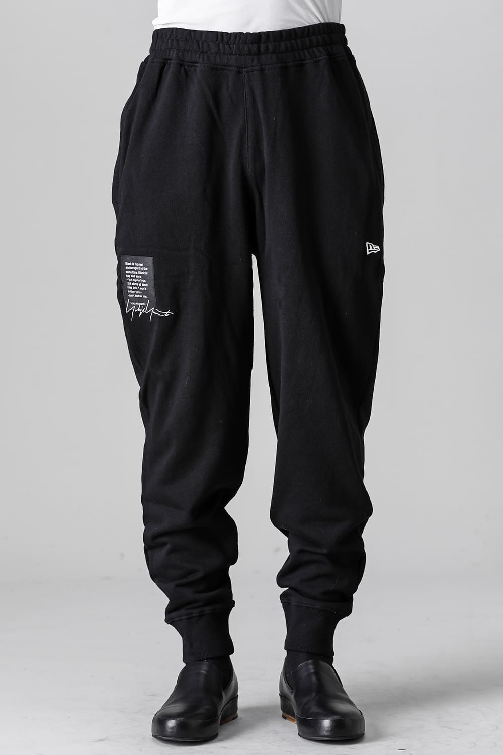 New Era × Yohji Yamamoto Signature Logo Sweat Pants