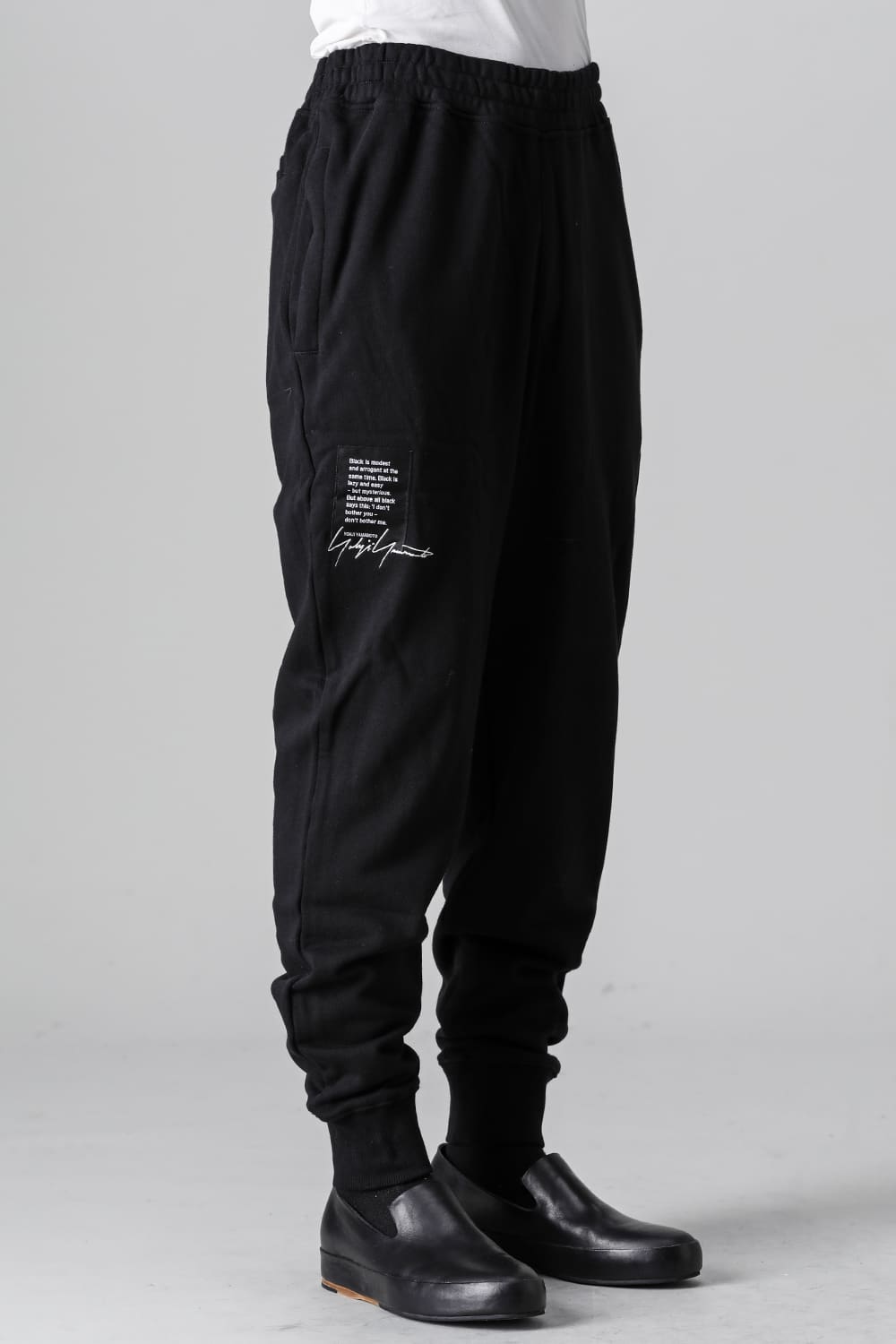New Era × Yohji Yamamoto Signature Logo Sweat Pants