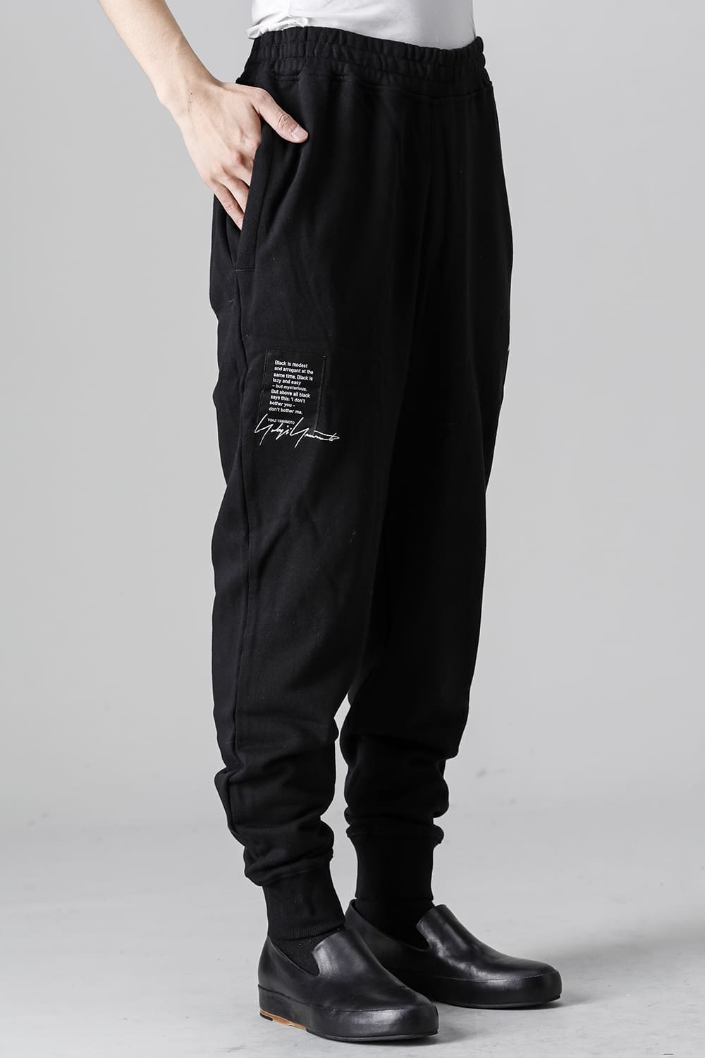 New Era × Yohji Yamamoto Signature Logo Sweat Pants