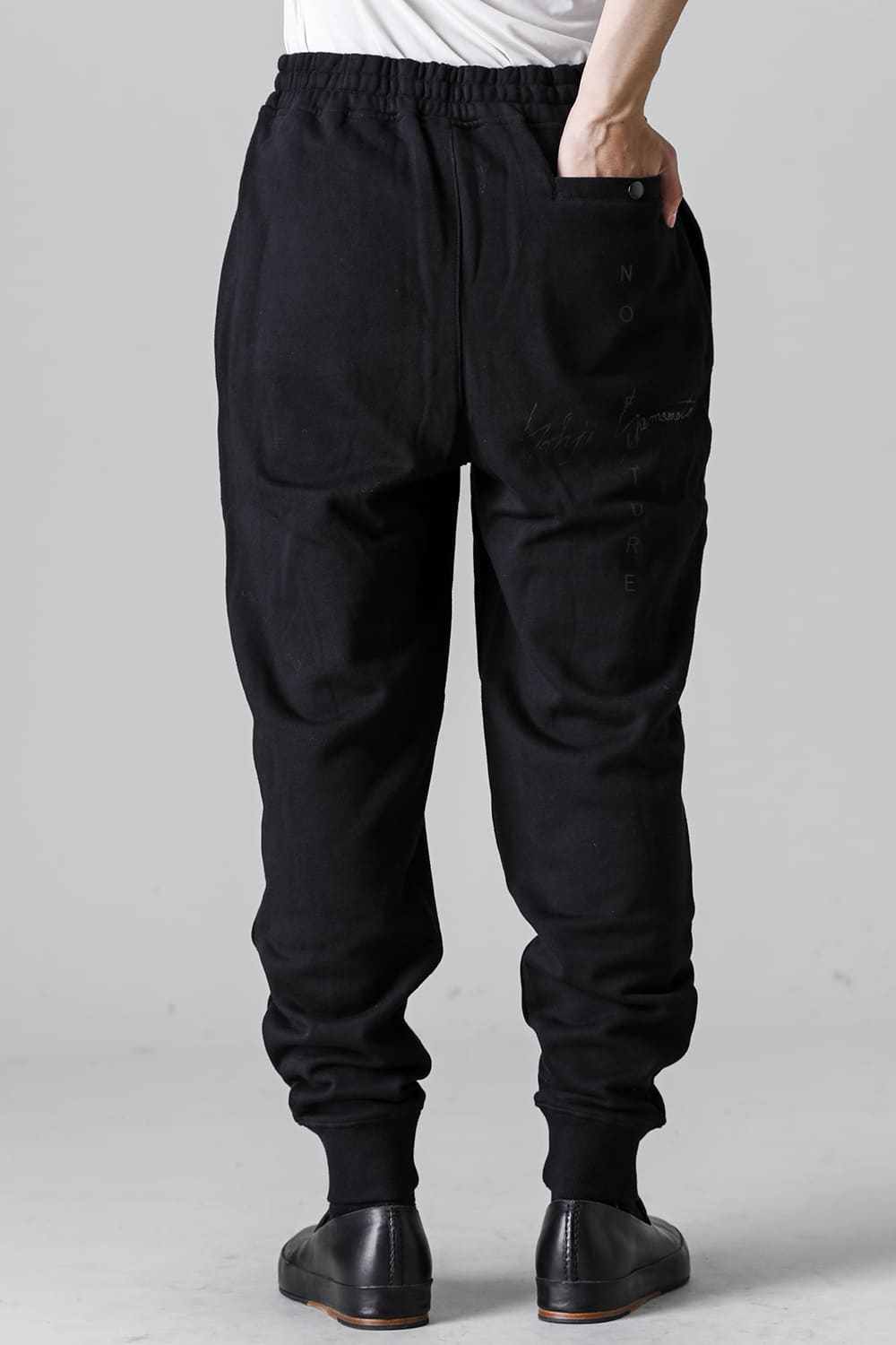 New Era × Yohji Yamamoto Signature Logo Sweat Pants