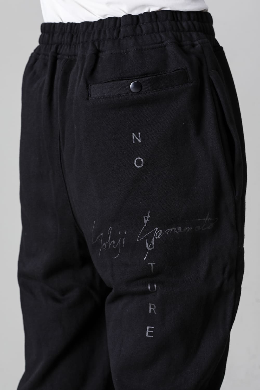 New Era × Yohji Yamamoto Signature Logo Sweat Pants