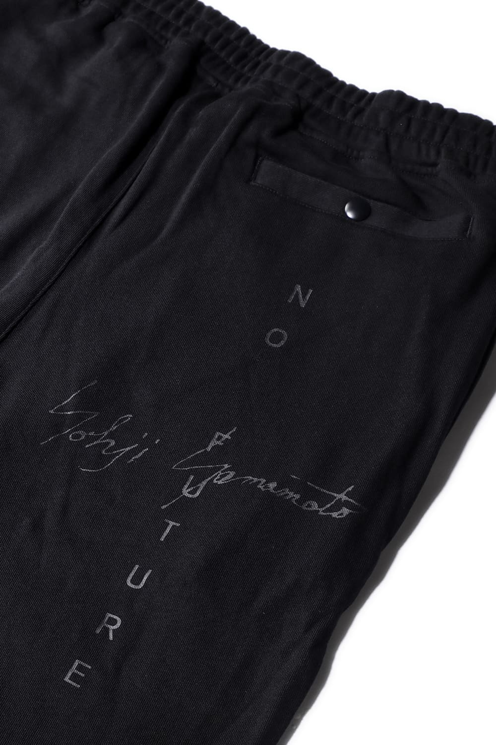 New Era × Yohji Yamamoto Signature Logo Sweat Pants