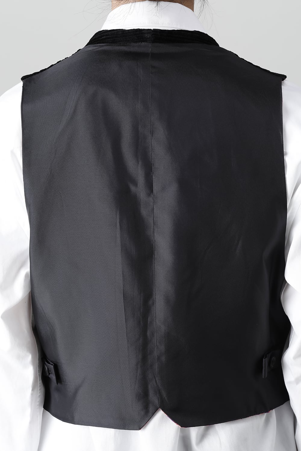 Patterned Hem Single Vest