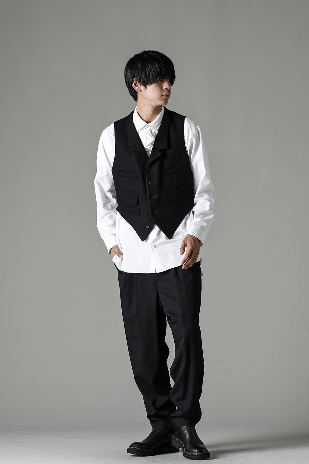 Lapel Single Vest