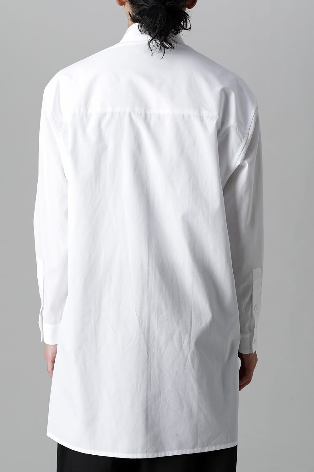 前切り替えポケットブラウス