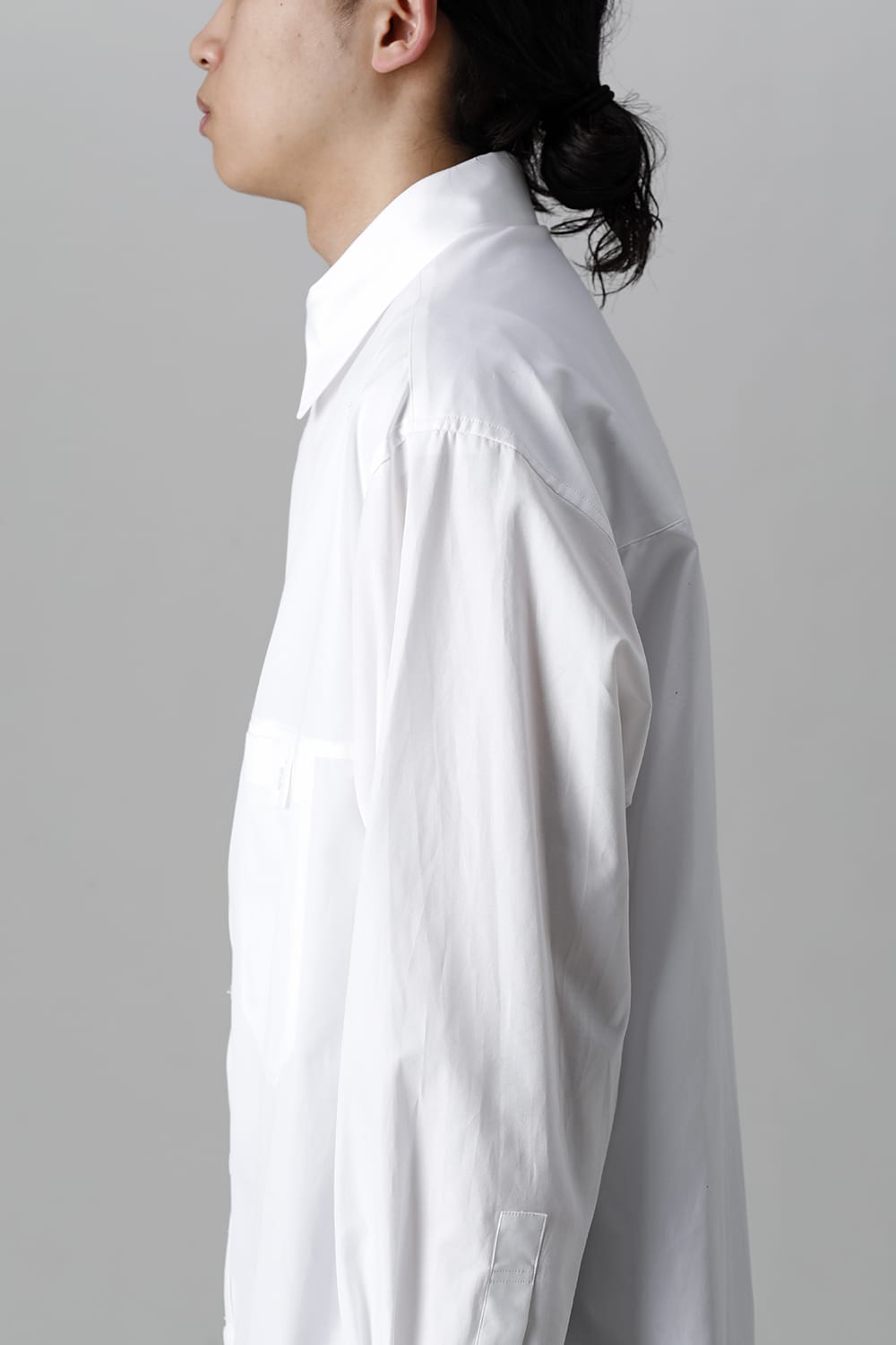 前切り替えポケットブラウス