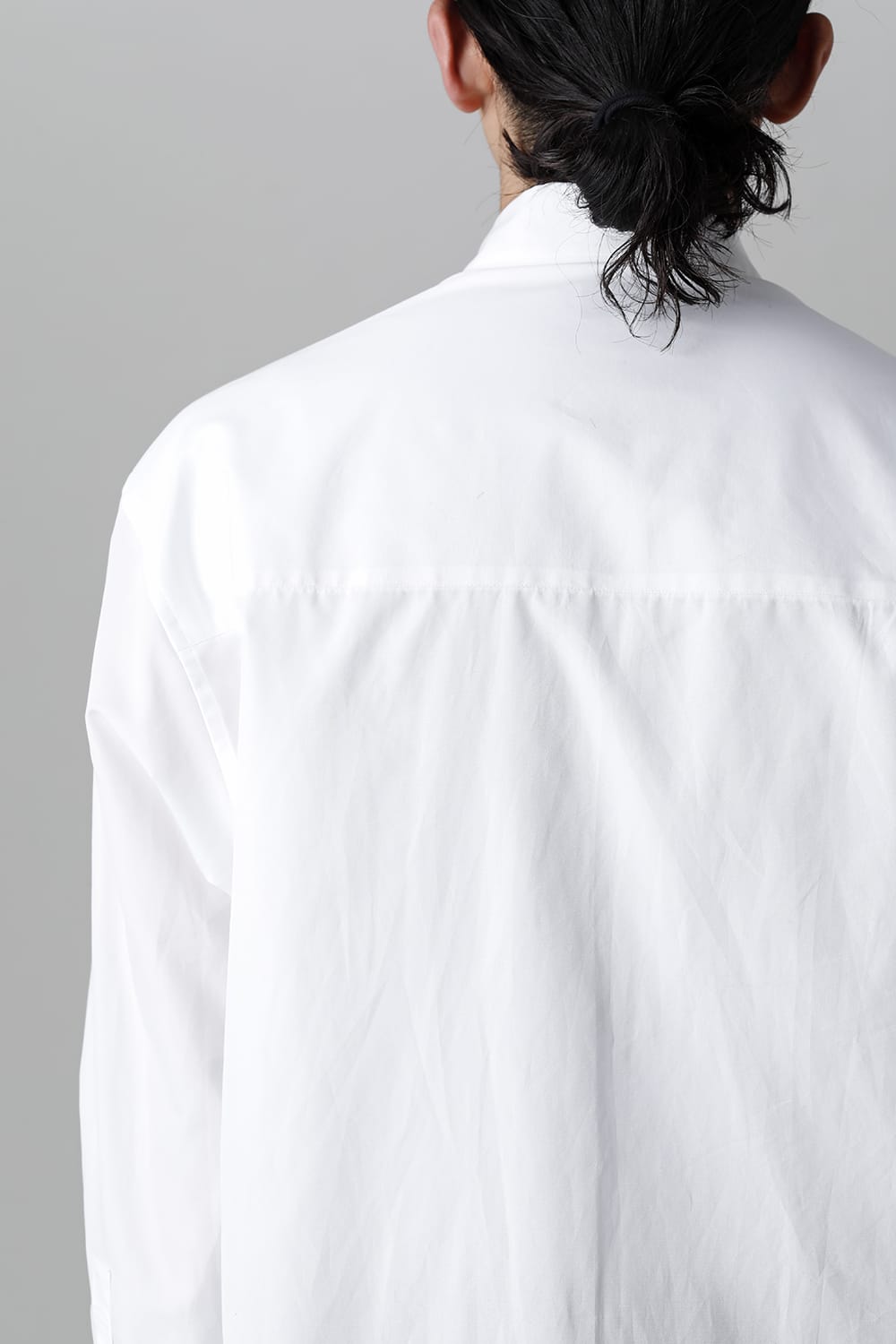 前切り替えポケットブラウス