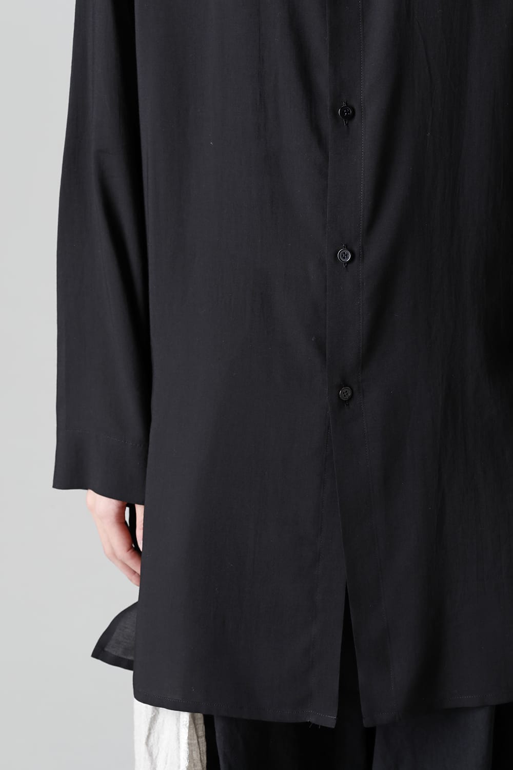 スペアカラー付きシャツブラウス