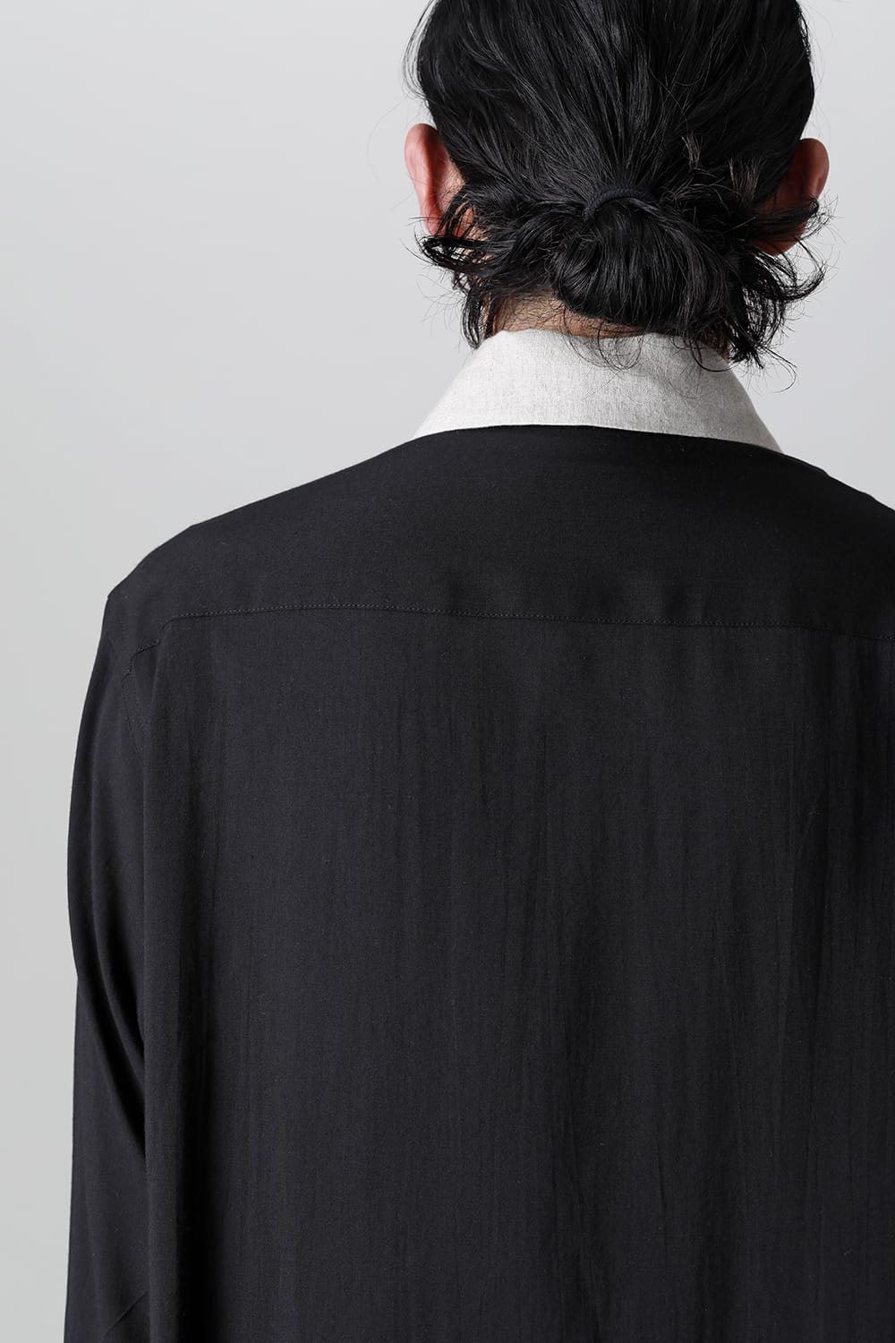 スペアカラー付きシャツブラウス