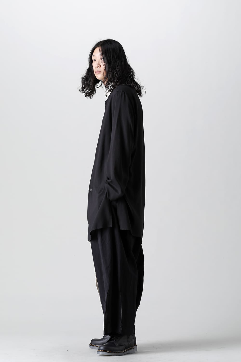 スペアカラー付きシャツブラウス