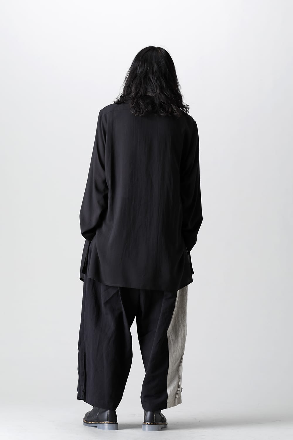 スペアカラー付きシャツブラウス