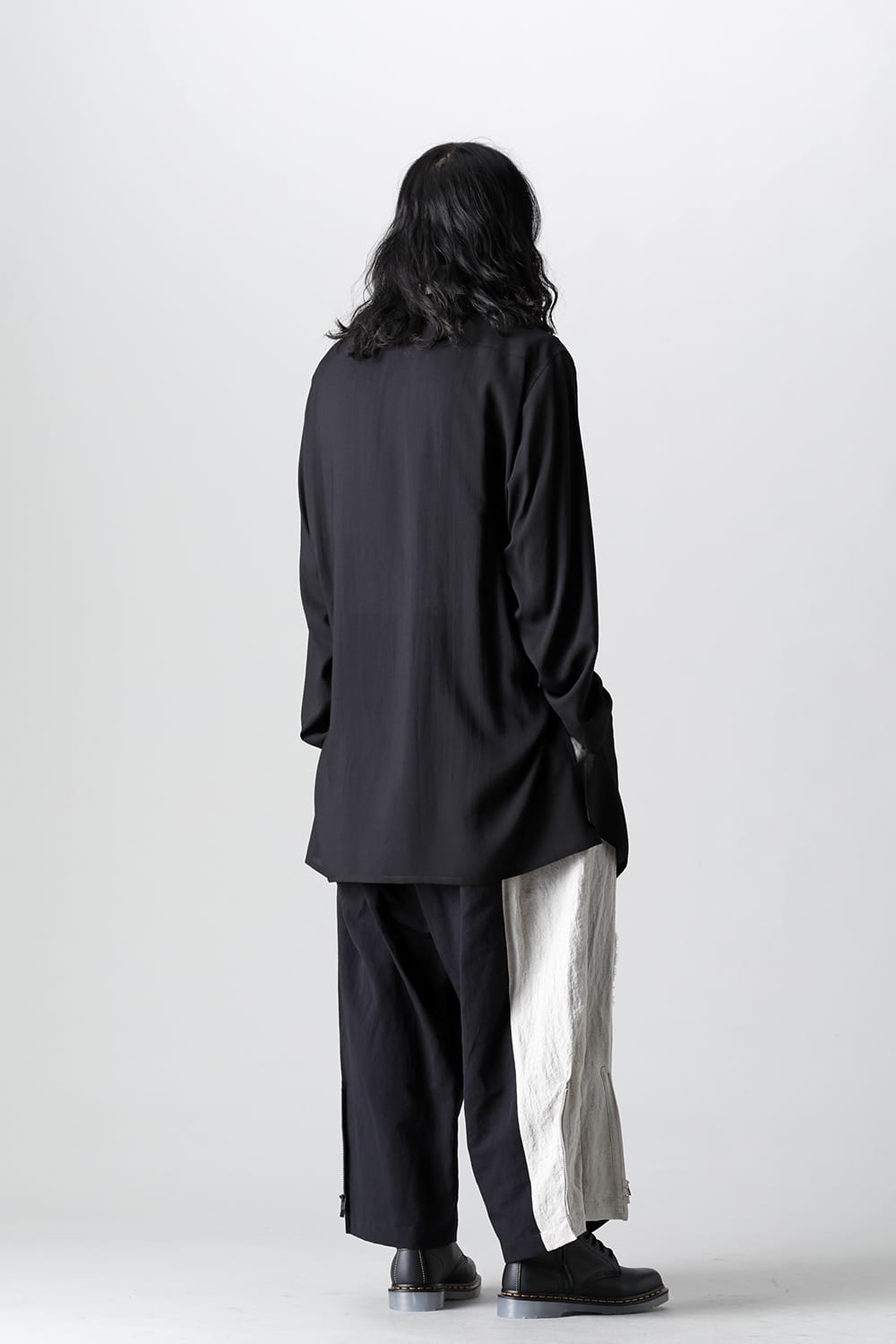 スペアカラー付きシャツブラウス