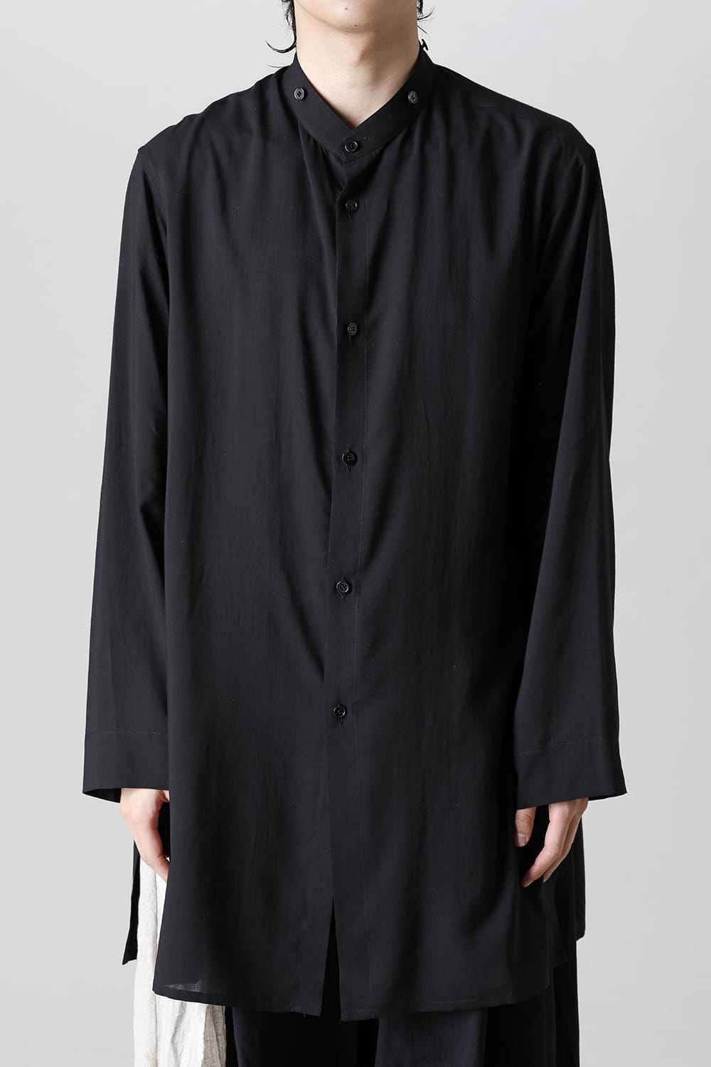 スペアカラー付きシャツブラウス