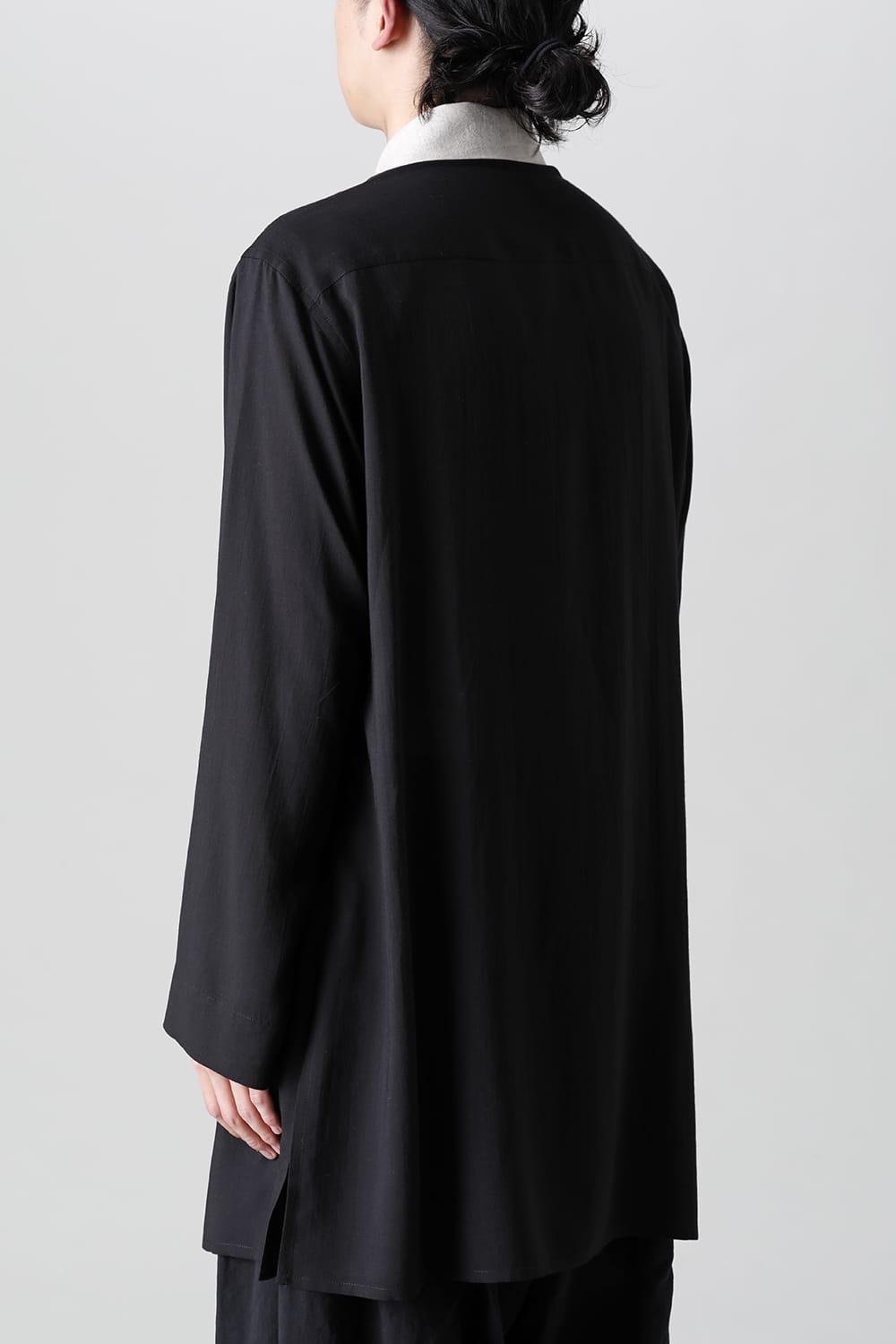 スペアカラー付きシャツブラウス