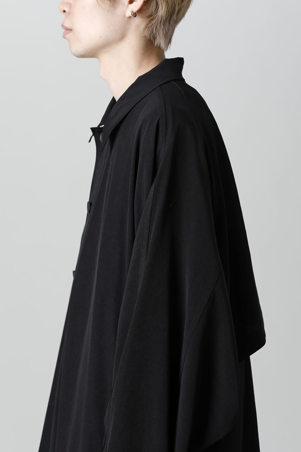 Back Gathered Coat