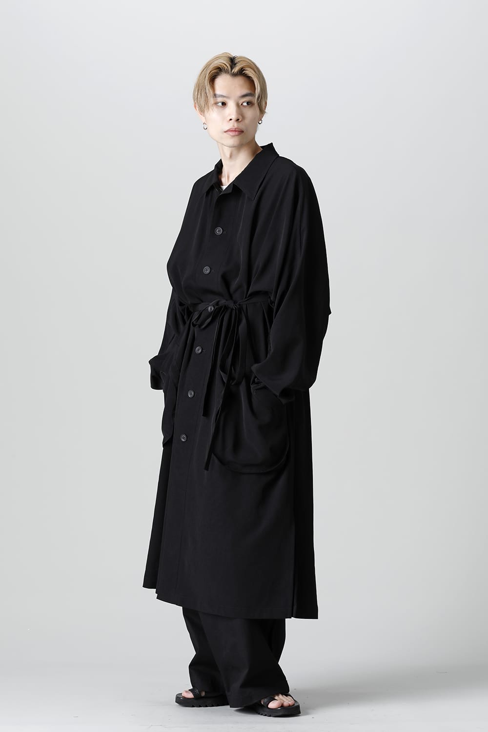 Back Gathered Coat