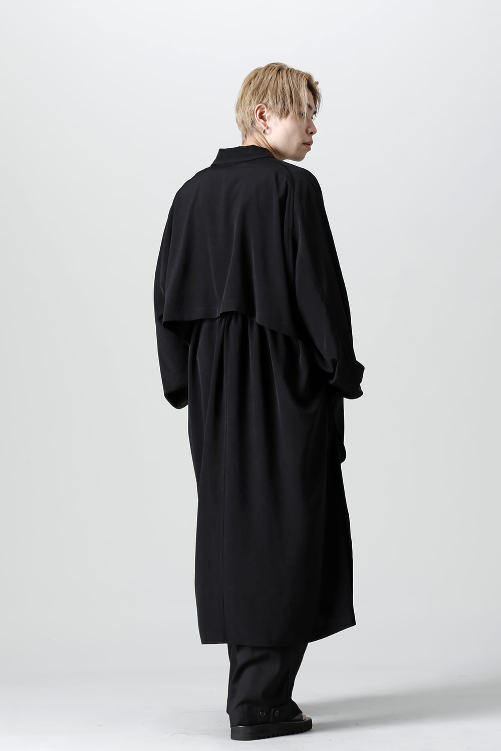 Back Gathered Coat