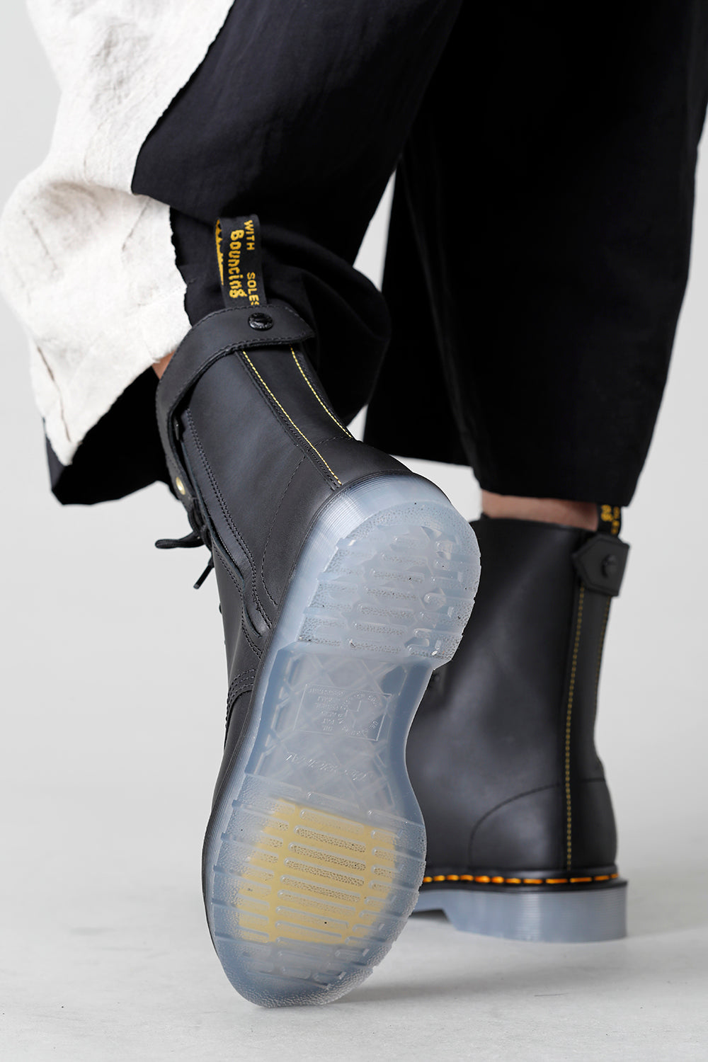 Yohji Yamamoto × Dr.Martens 10Hole Zip