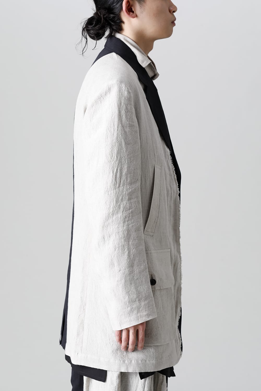 Right Front Cloth Box Pocket Jacket