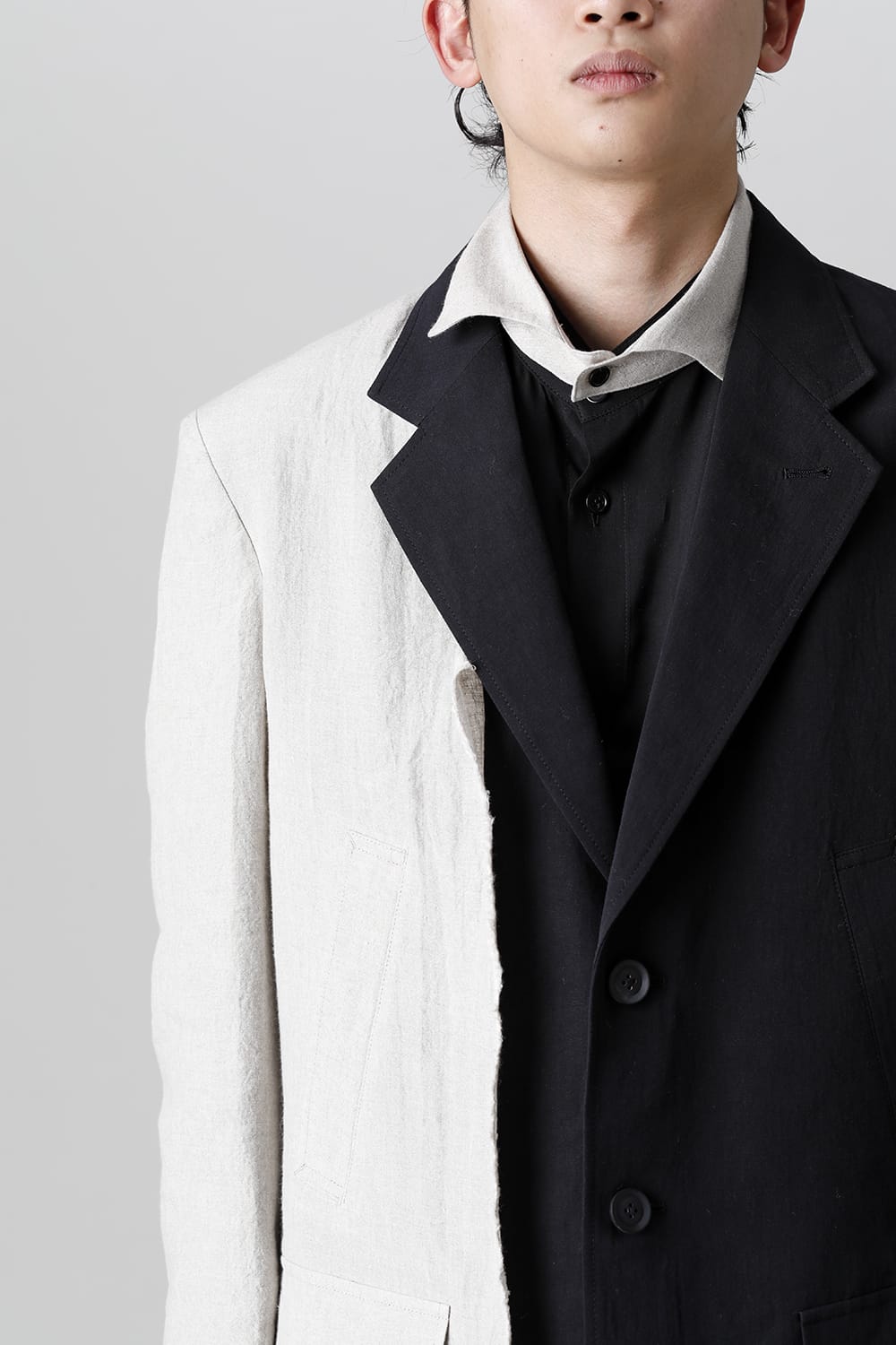 Right Front Cloth Box Pocket Jacket