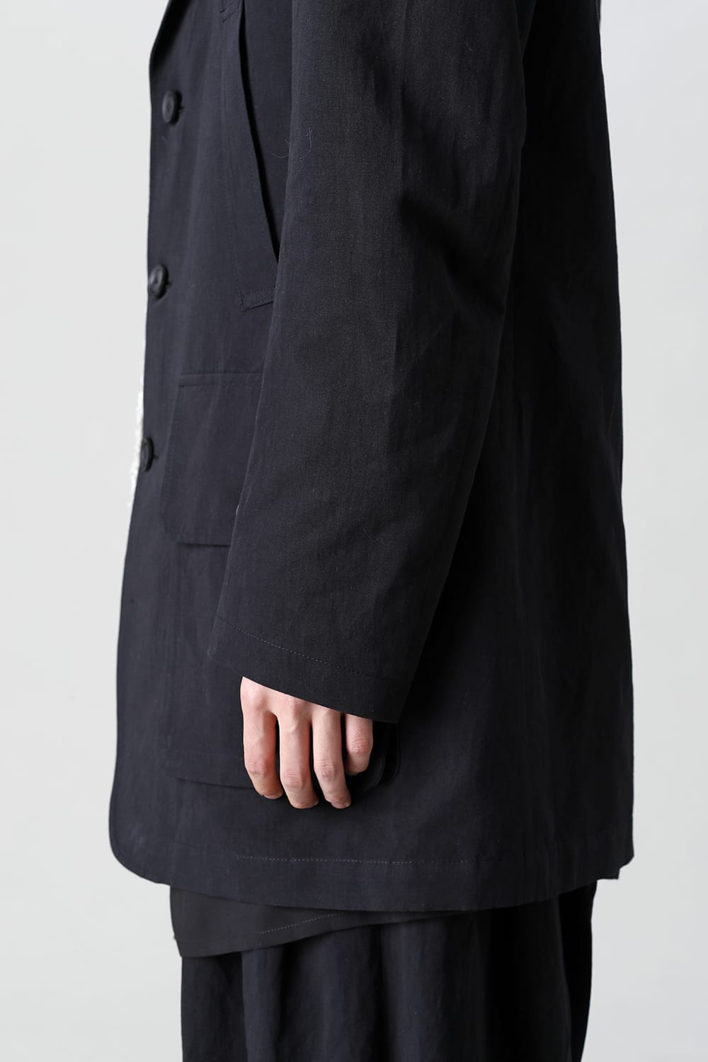 Right Front Cloth Box Pocket Jacket