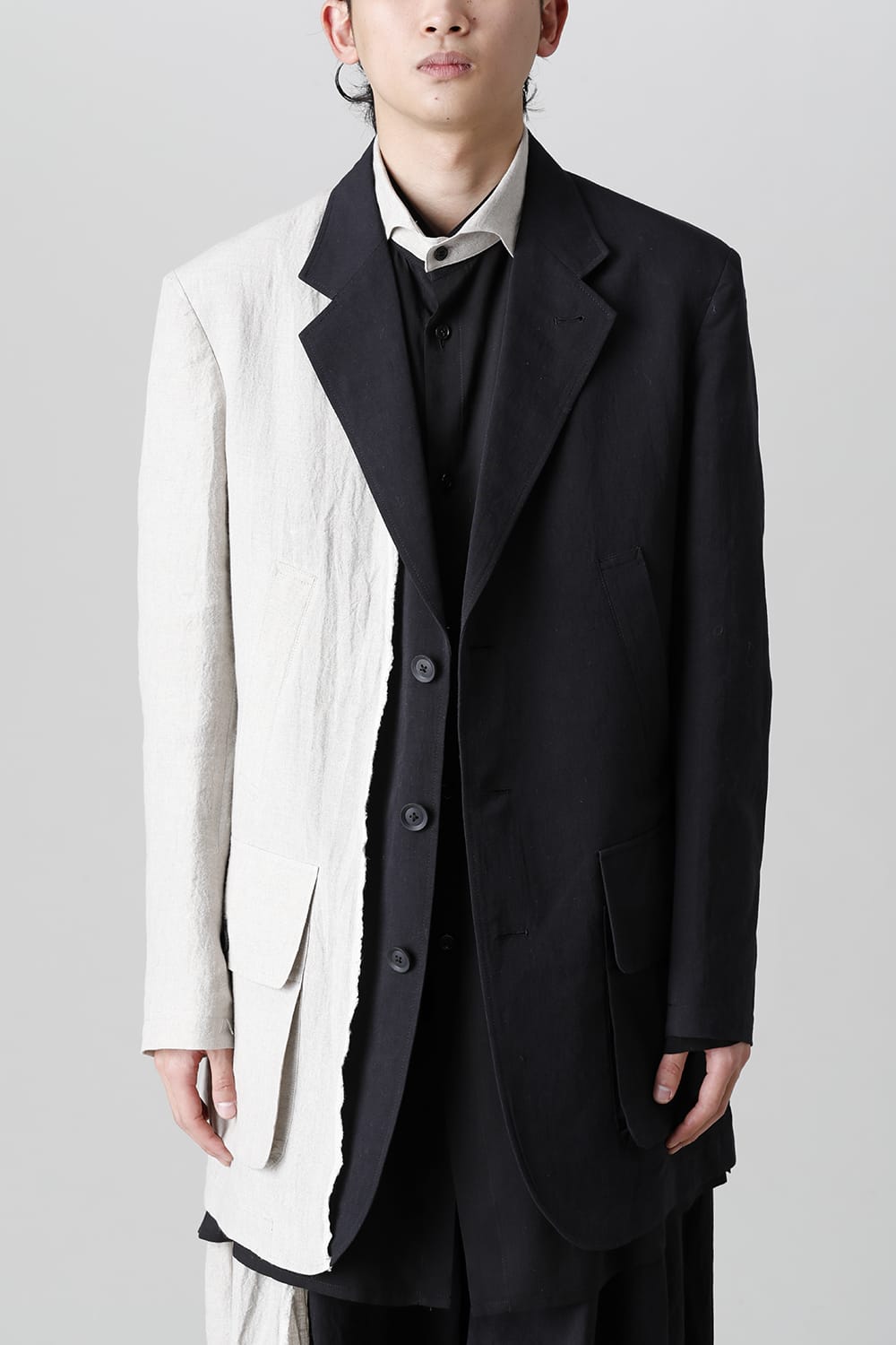 Right Front Cloth Box Pocket Jacket