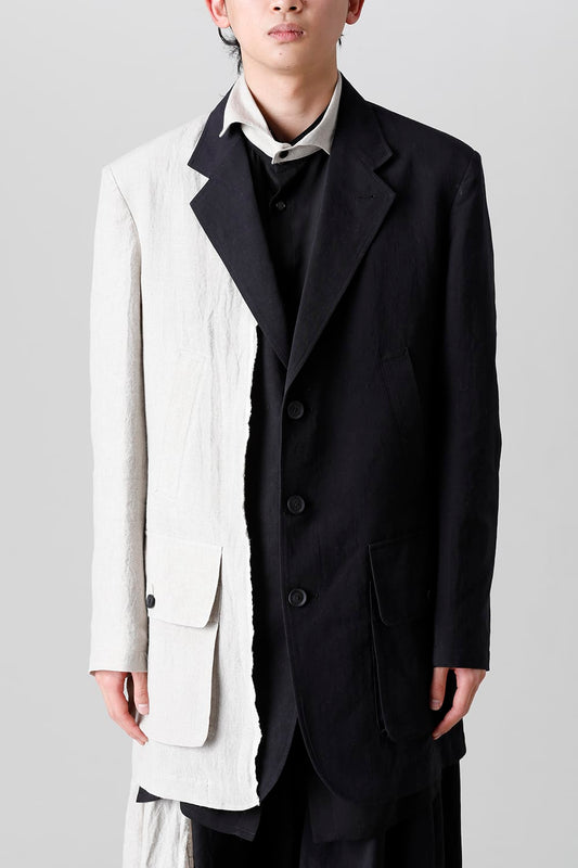 Right Front Cloth Box Pocket Jacket