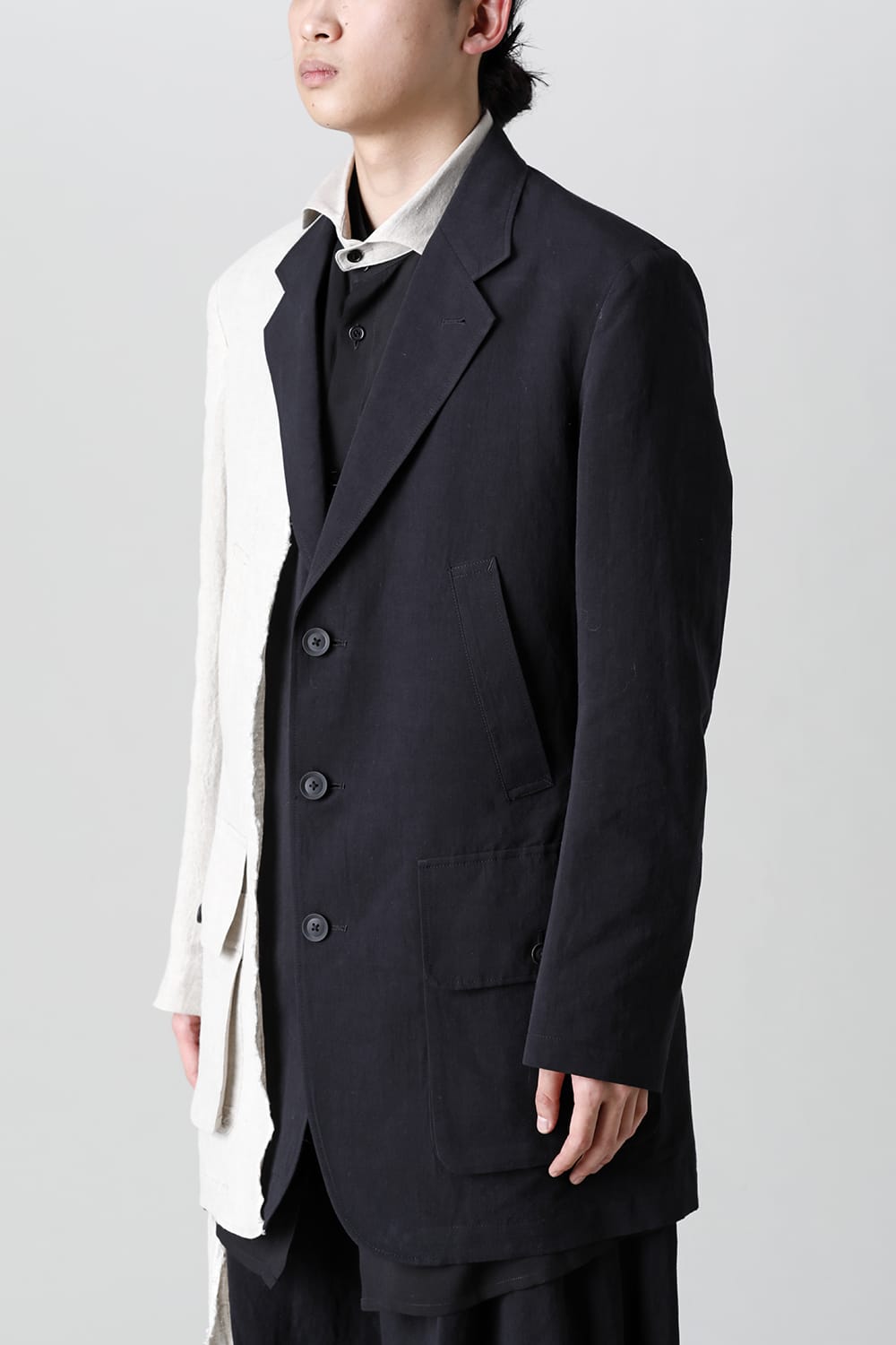 Right Front Cloth Box Pocket Jacket