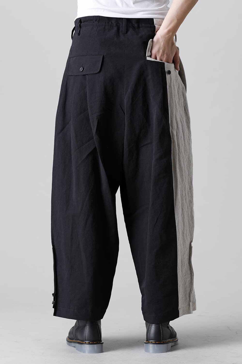 生成切脇ファスナーパンツ