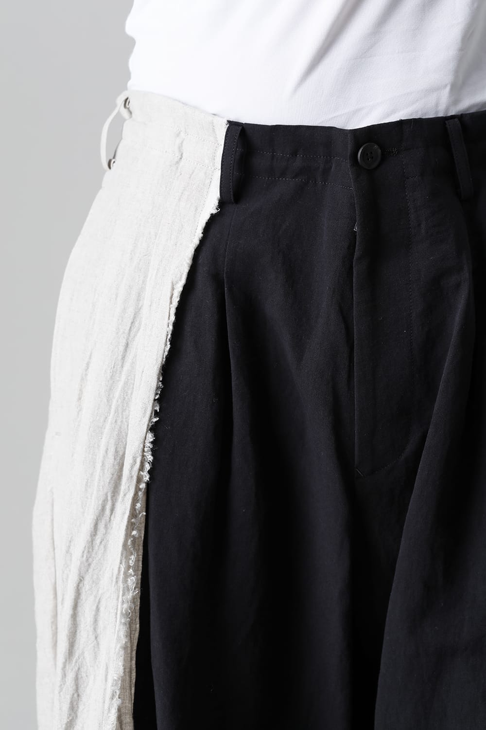 生成切脇ファスナーパンツ