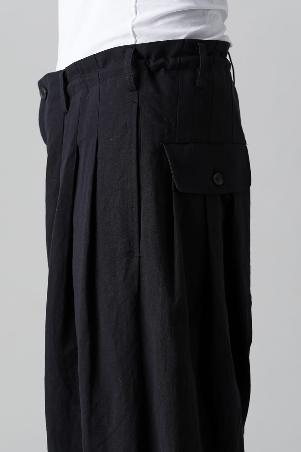 生成切脇ファスナーパンツ