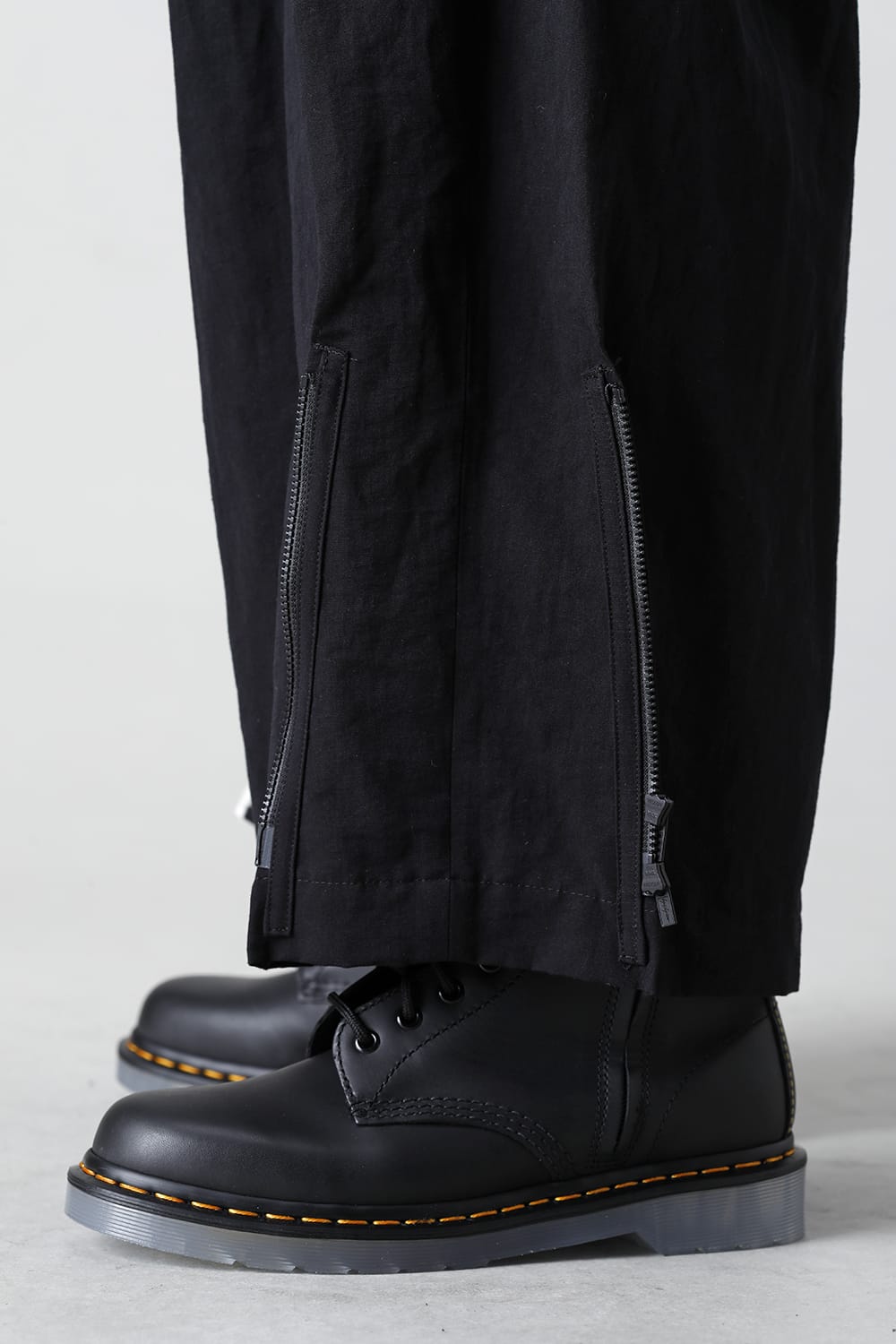 生成切脇ファスナーパンツ