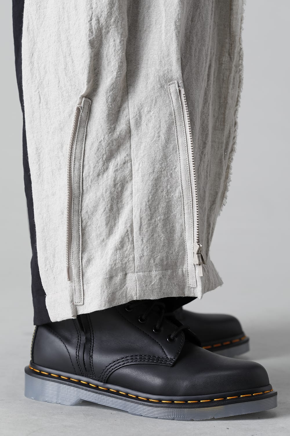 生成切脇ファスナーパンツ