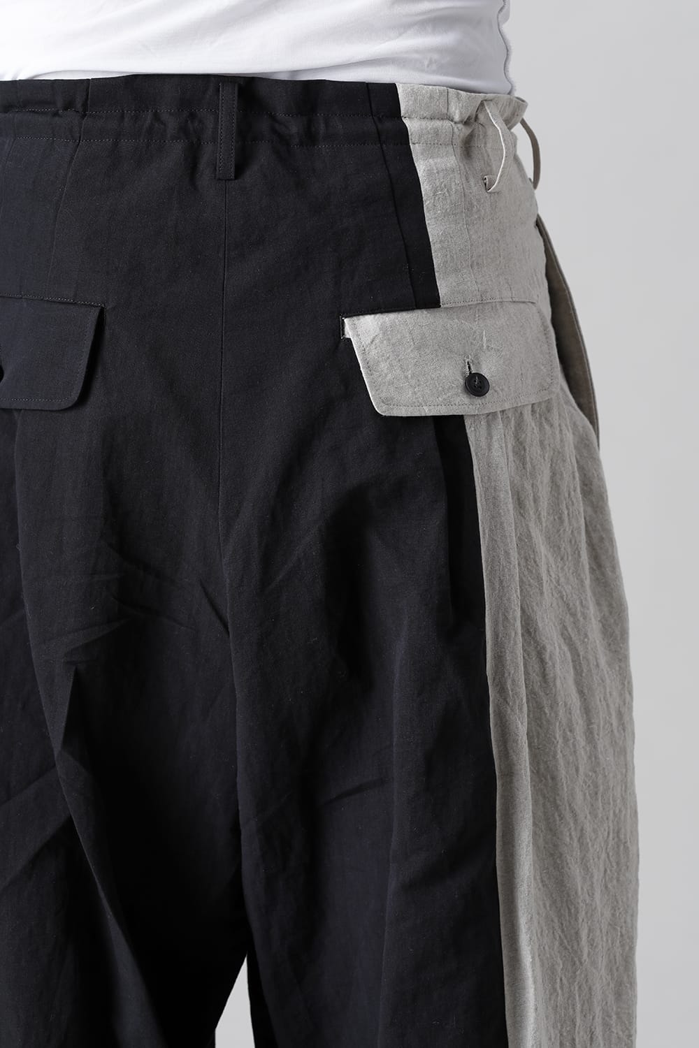 生成切脇ファスナーパンツ