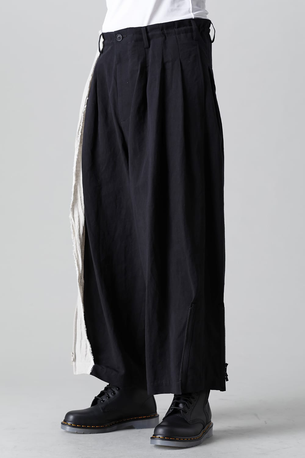 生成切脇ファスナーパンツ