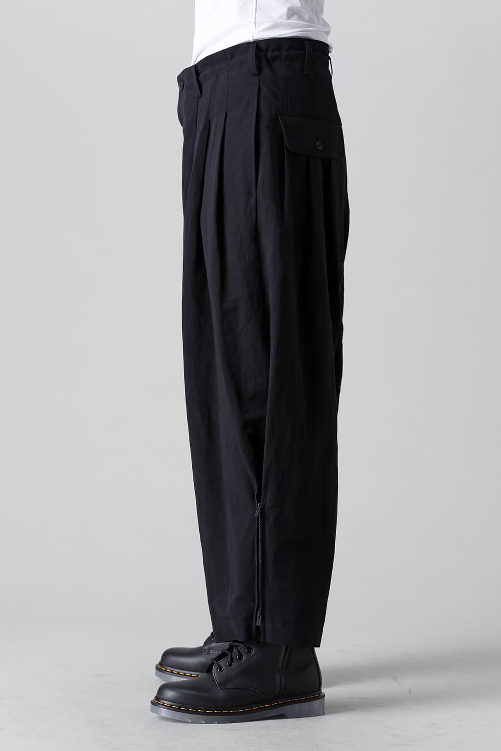 生成切脇ファスナーパンツ