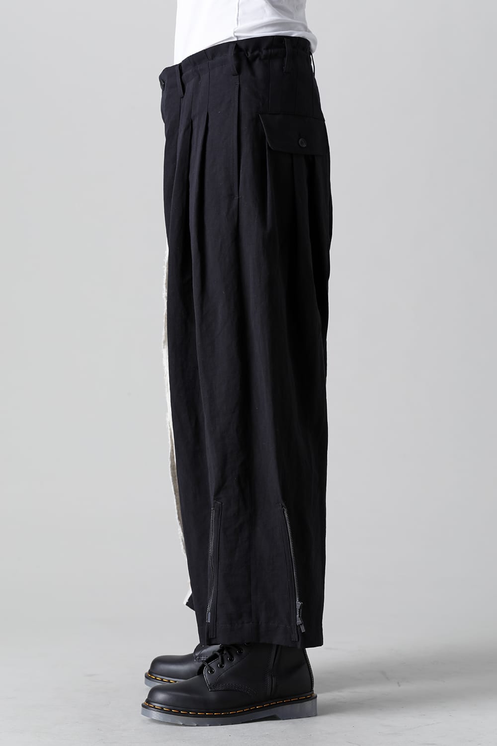 生成切脇ファスナーパンツ