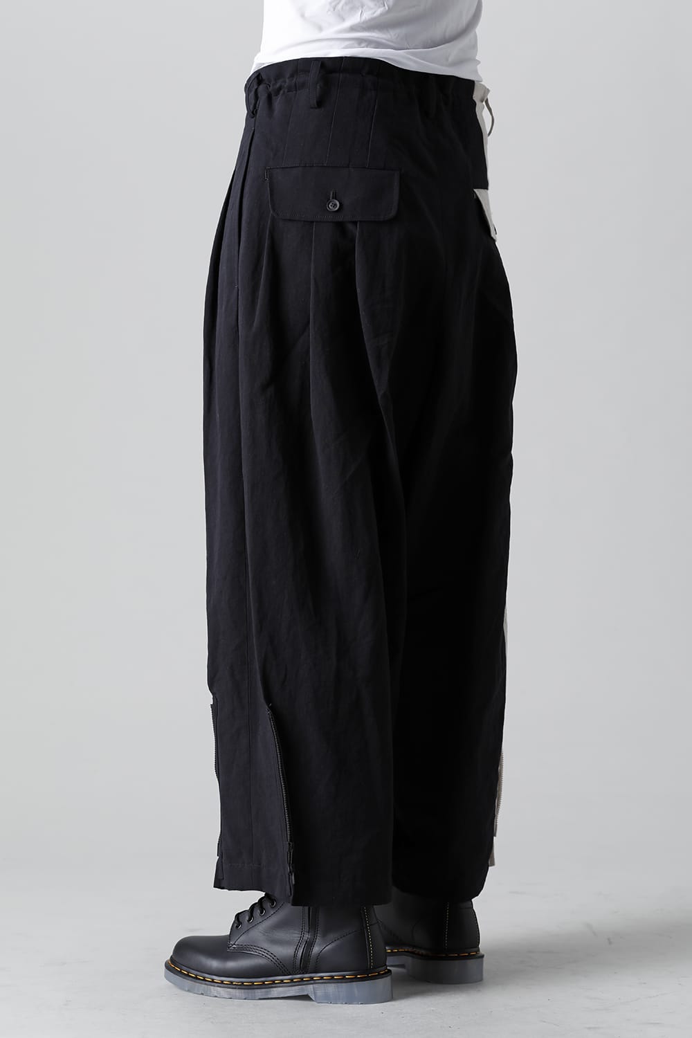 生成切脇ファスナーパンツ