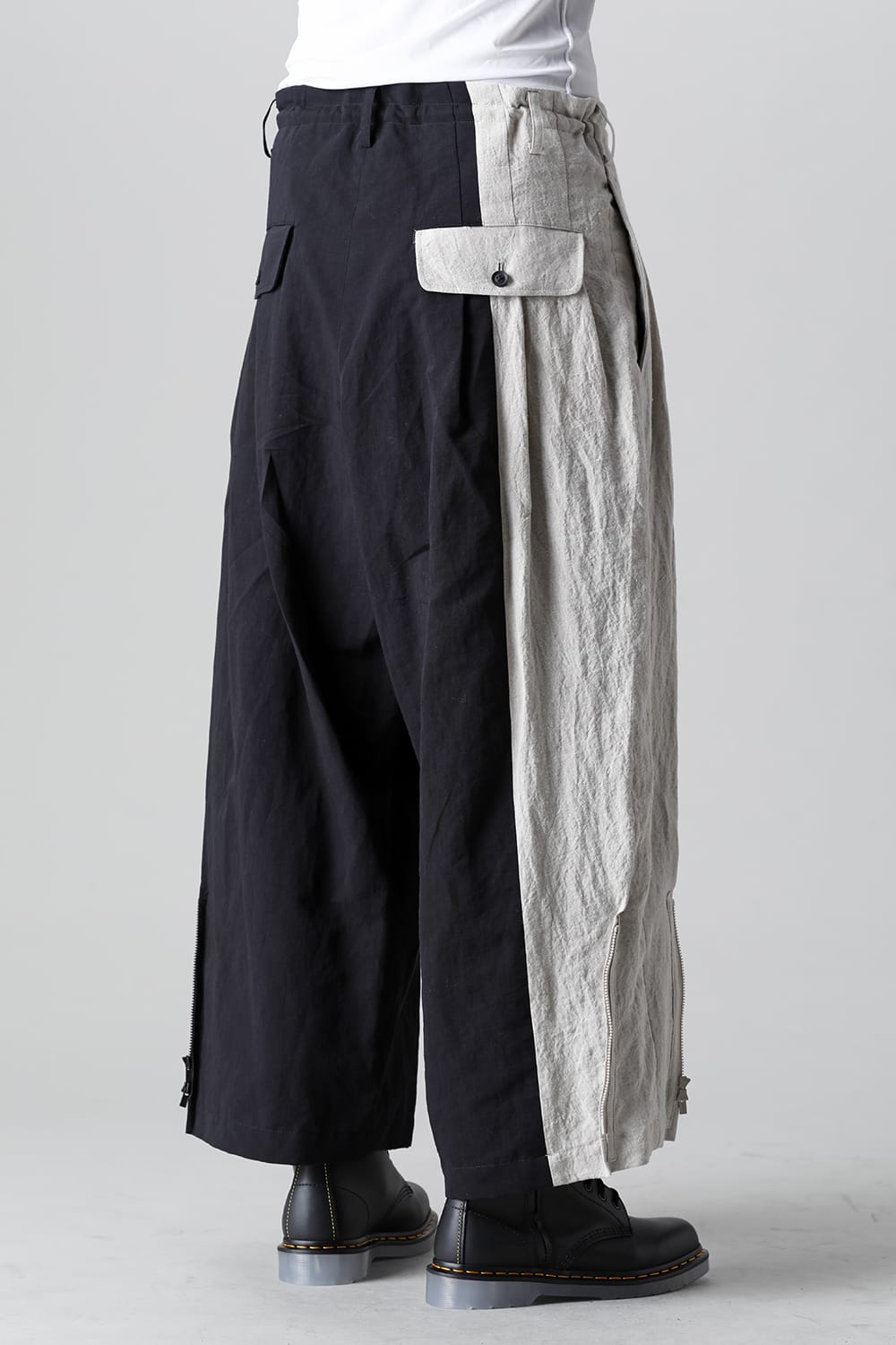 生成切脇ファスナーパンツ