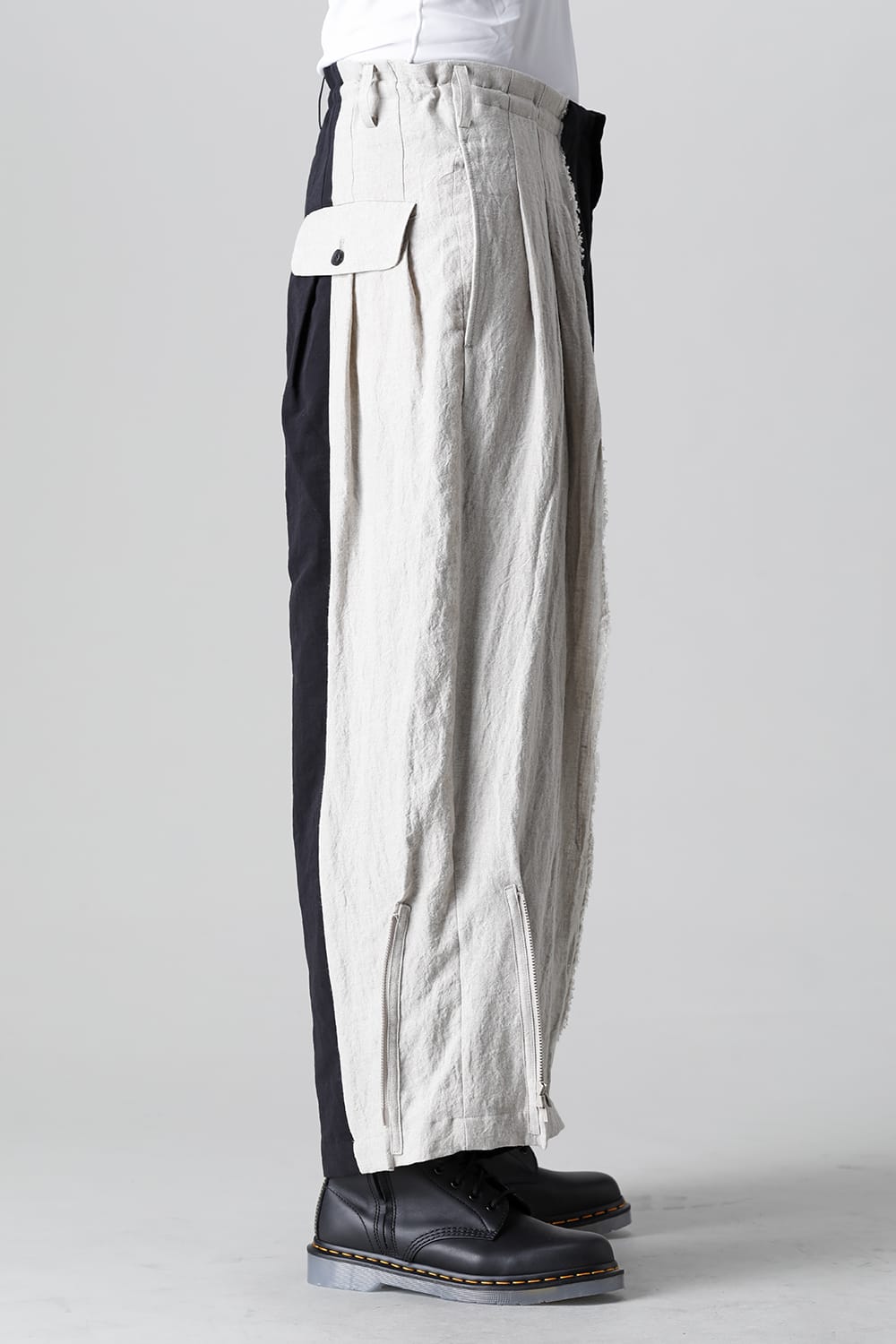 生成切脇ファスナーパンツ