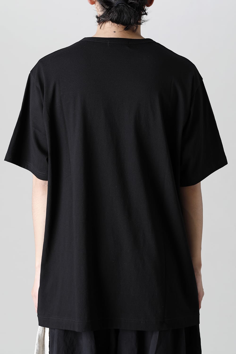 Round-Neck Half Sleeve T-Shirt  Black