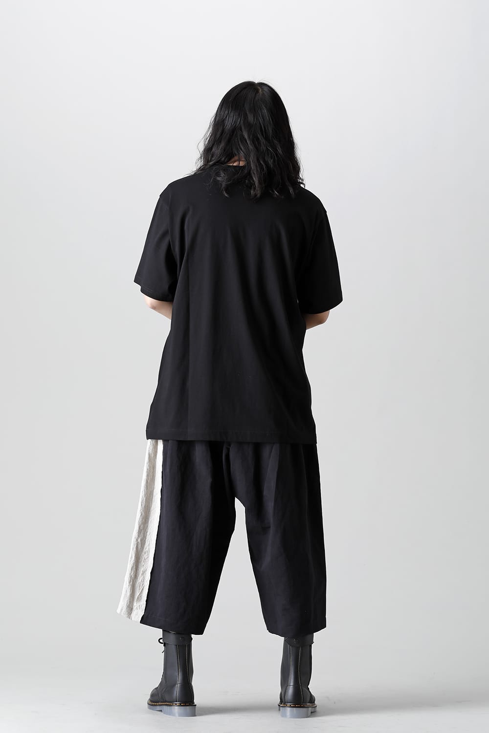 Round-Neck Half Sleeve T-Shirt  Black