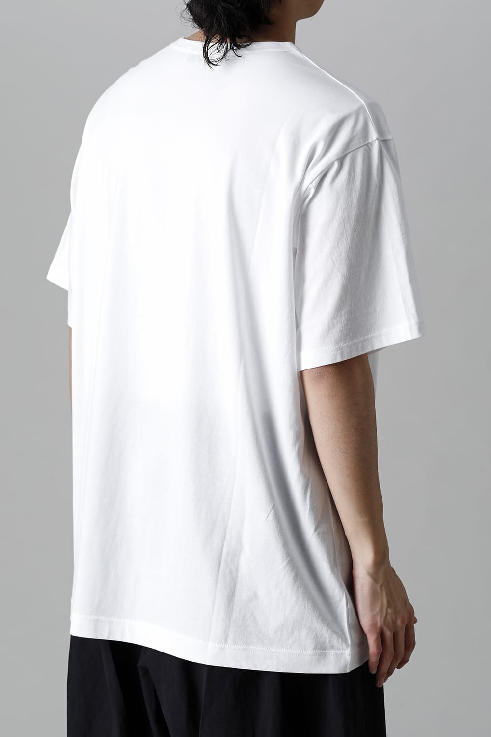 Round-Neck Half Sleeve T-Shirt  White