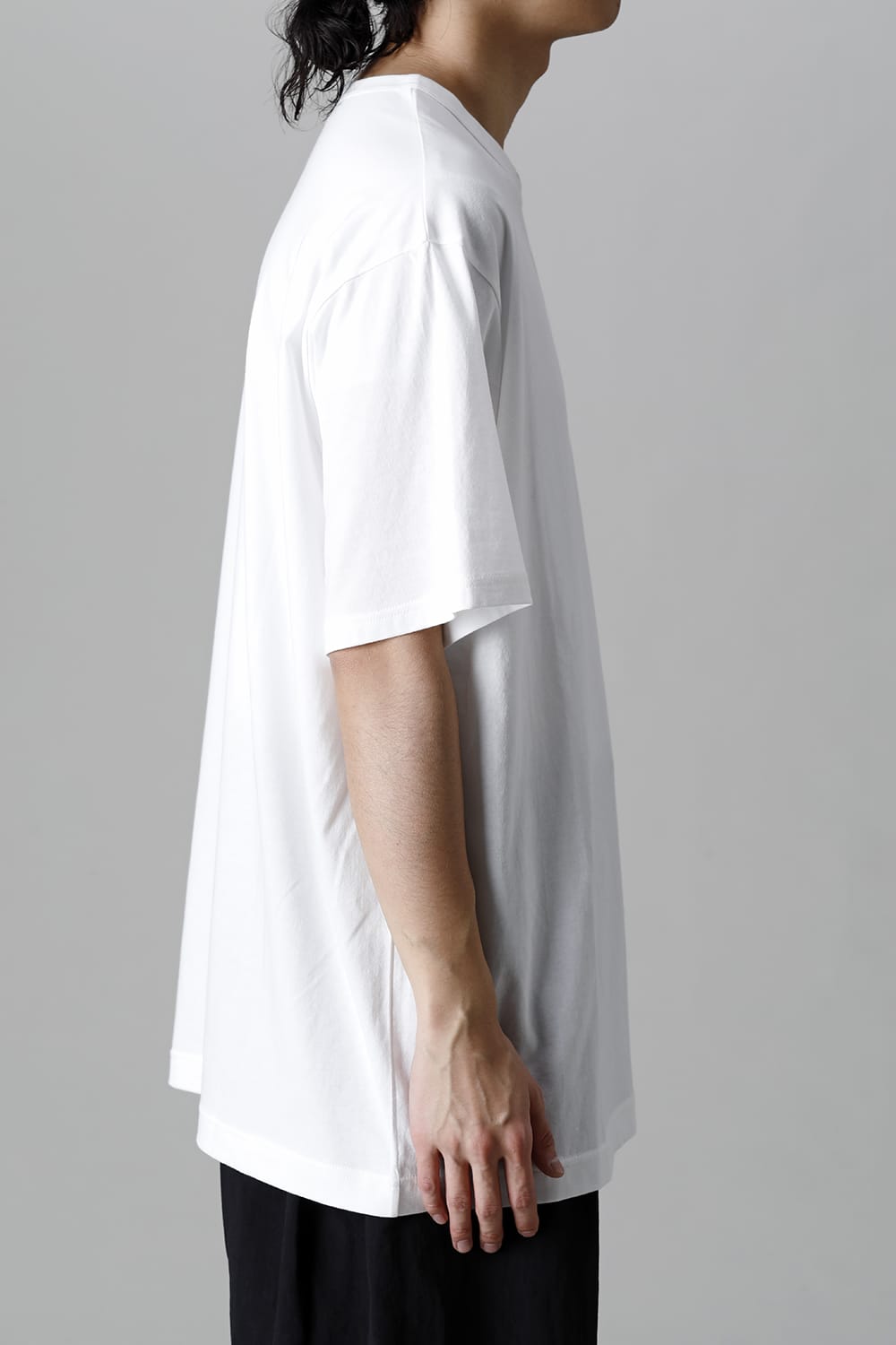 Round-Neck Half Sleeve T-Shirt  White