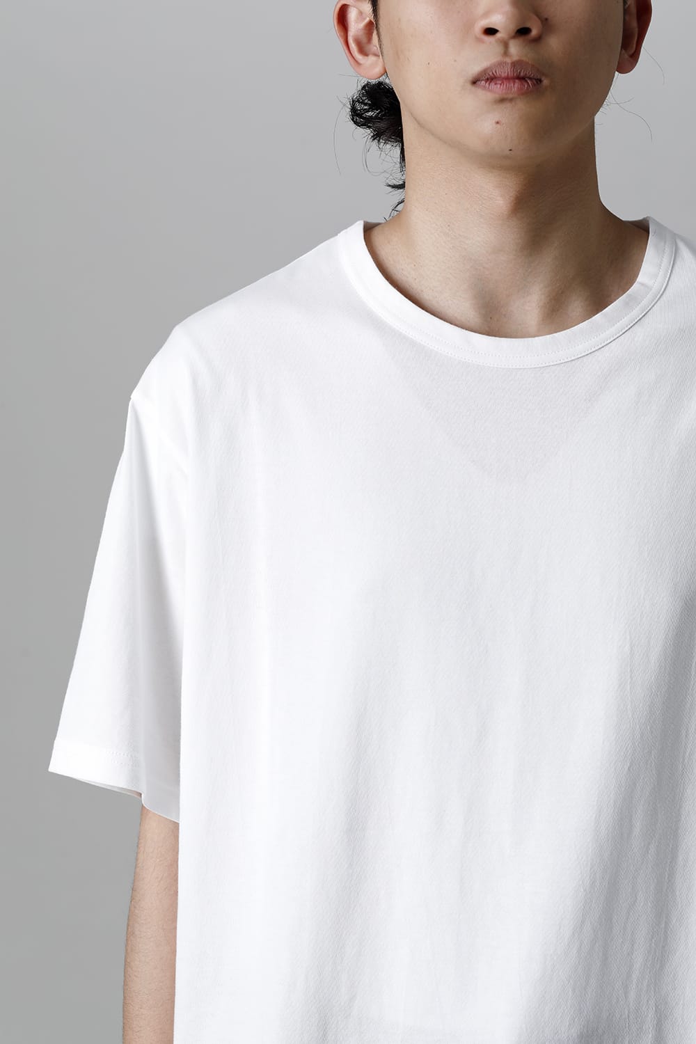 Round-Neck Half Sleeve T-Shirt  White