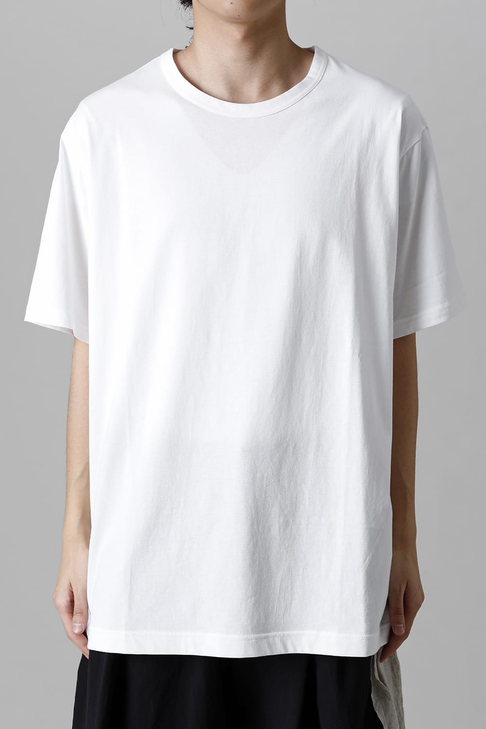 Round-Neck Half Sleeve T-Shirt  White