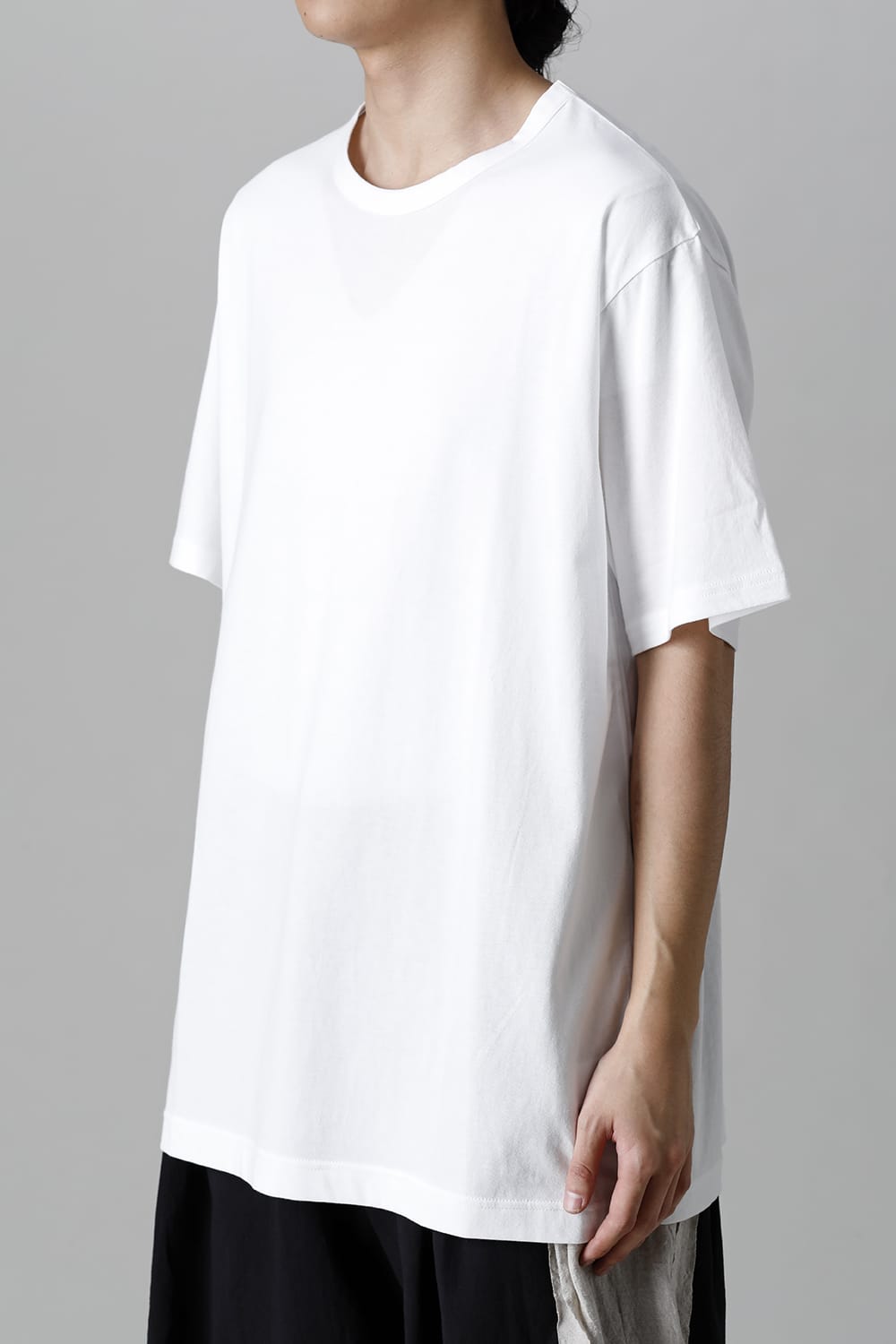 Round-Neck Half Sleeve T-Shirt  White