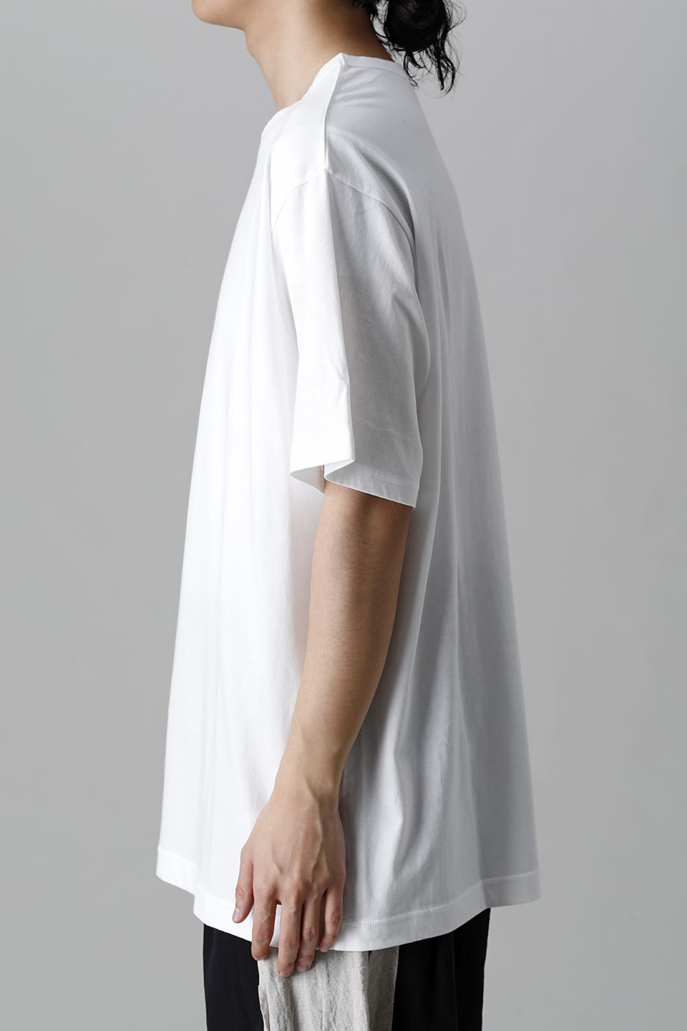 Round-Neck Half Sleeve T-Shirt  White